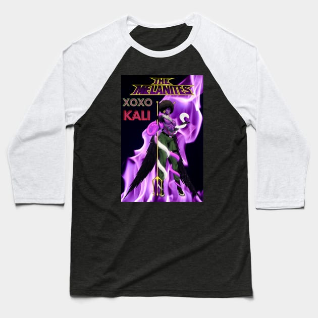 Kali - XOXO Baseball T-Shirt by The Melanites